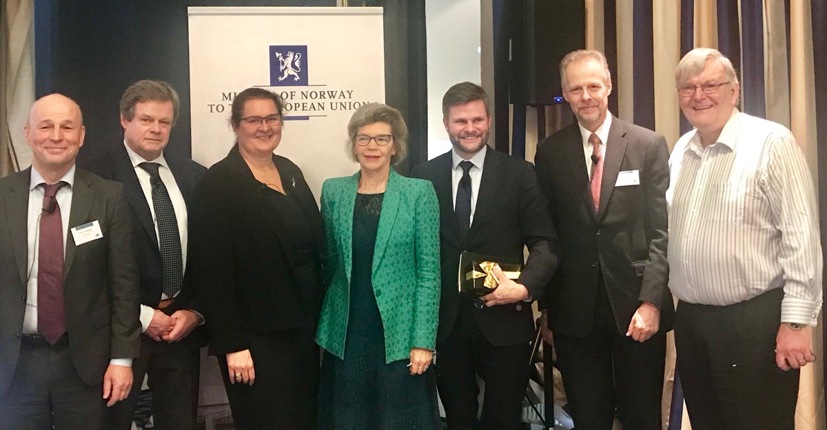 Norway/EU on carbon capture and infrastructure. Energy Commissioner Cañetes met our «CCS» minister Kjell-Børge Freiberg. Representing Fortum Oslo Varme ⁦<a href="/Fortum/">Fortum Global</a>⁩ in panel below.  And Raymond Johansen ⁦<a href="/RaymondJohansen/">Raymond Johansen</a>⁩ made a fiery CCS speech. Cool!