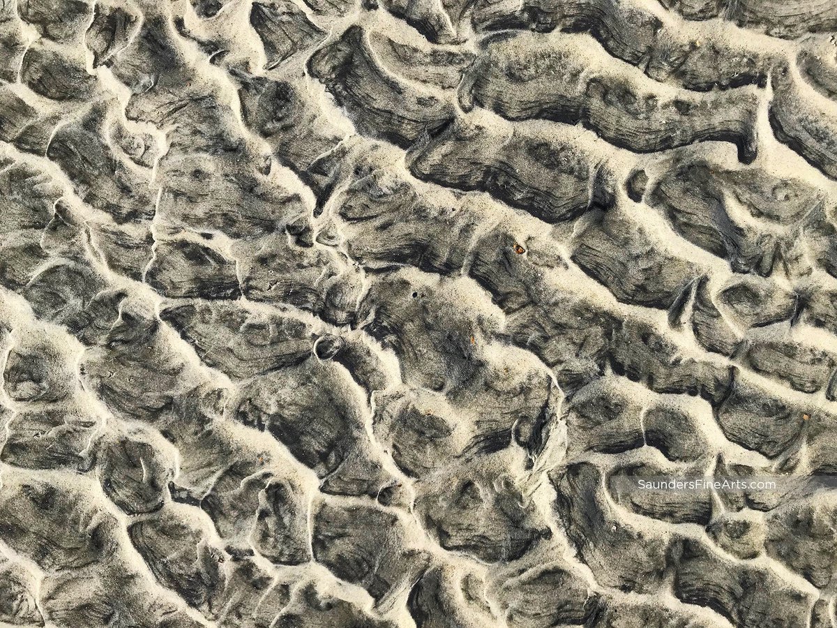 Beautiful #ripplepatterns in the sand at #lo tide on #TybeeIsland.

#saundersfinearts #pleinairstreaming #travelphotography #vacationphotography #beachphotography #tybeeisland #tybeeislandsouthbeach #georgia #sandripples #ripples #ripplemarks