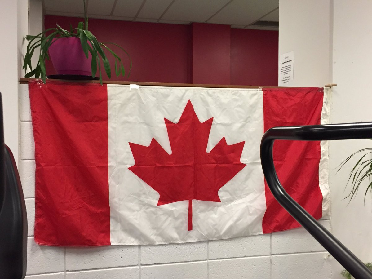 YWCAHamiltonFit's tweet photo. Happy Canada Day! Yes, you read that right! Lots of fitness fun today with a Canada themed circuit class coming up at 10:45! #fitham #fitnessisfun @YWCA_Hamilton https://t.co/wLs2ksqaEq