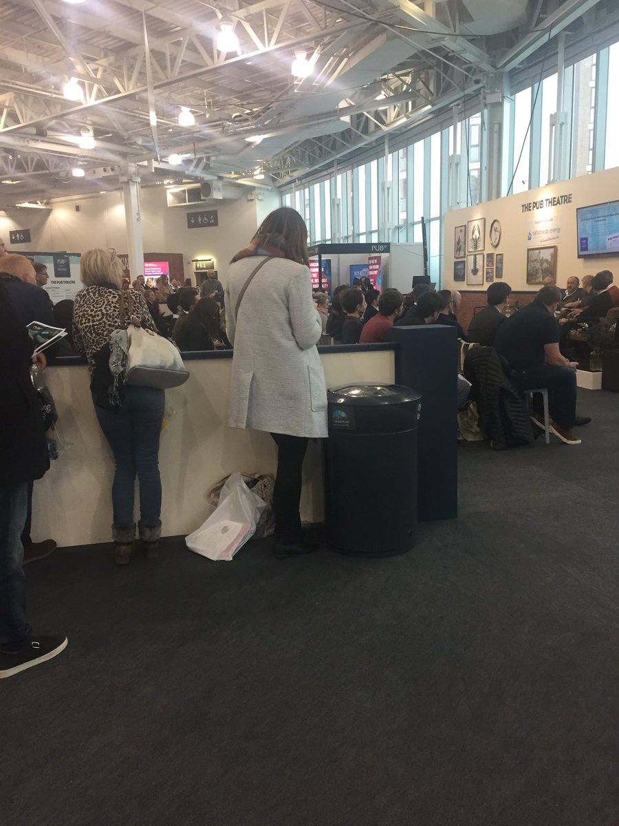 A busy talk at <a href="/PubShowUK/">The Pub Show</a> about recruitment. If you are looking for recruitment solutions come and visit <a href="/PlatinumRecHQ/">Platinum Recruitment</a> on stand C42