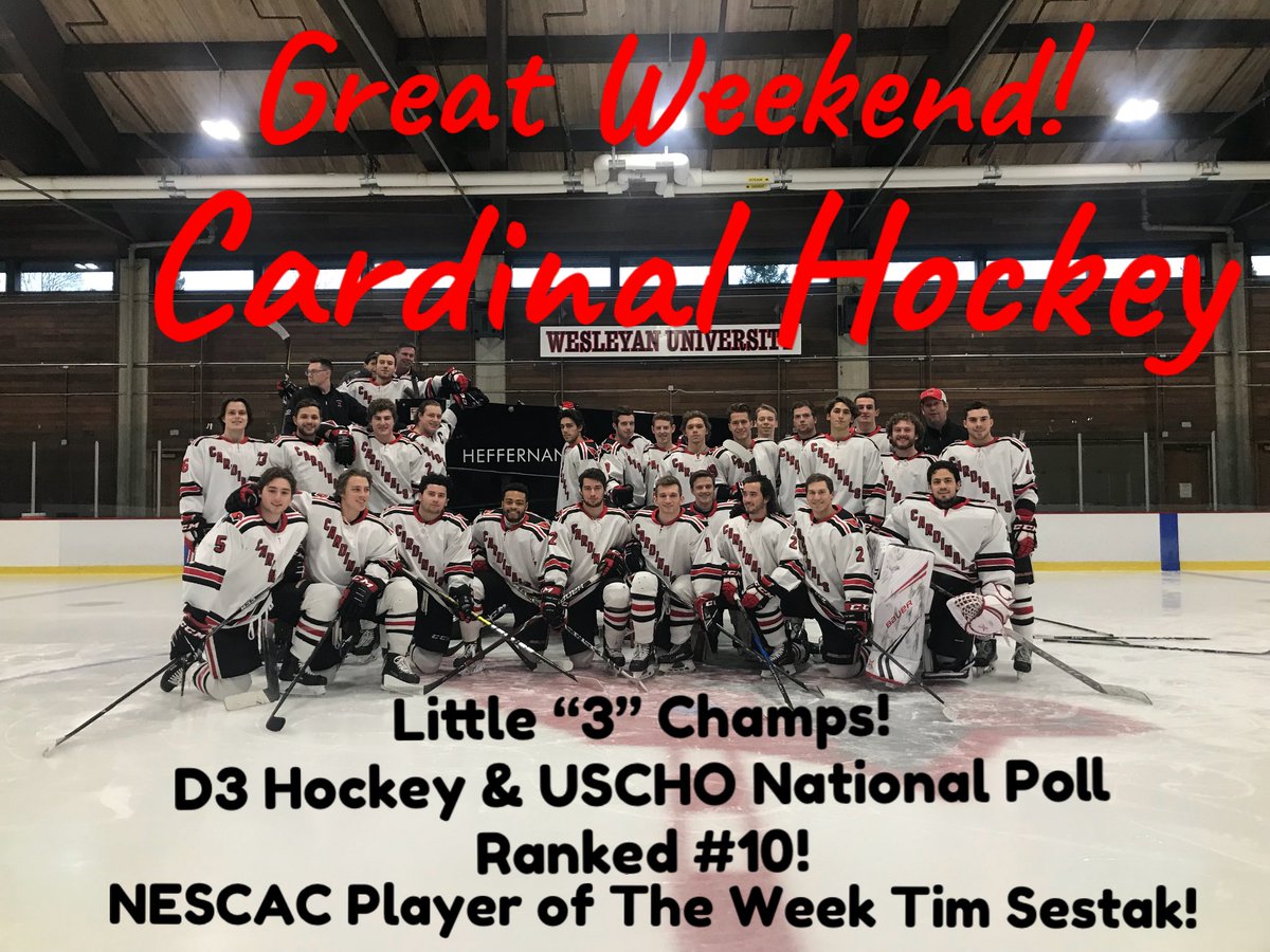 wes_mhockey's tweet image. Cardinal Hockey!