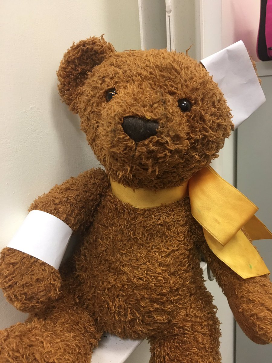 Can you help find this bear’s owner? He was found in the hospital car park yesterday and is now currently being cared for by our wonderful team in Patient Services. If he is yours please come to Patient Services Level 2 East Block between 930-3pm M-F <a href="/NNUH/">Norfolk and Norwich University Hospitals</a>