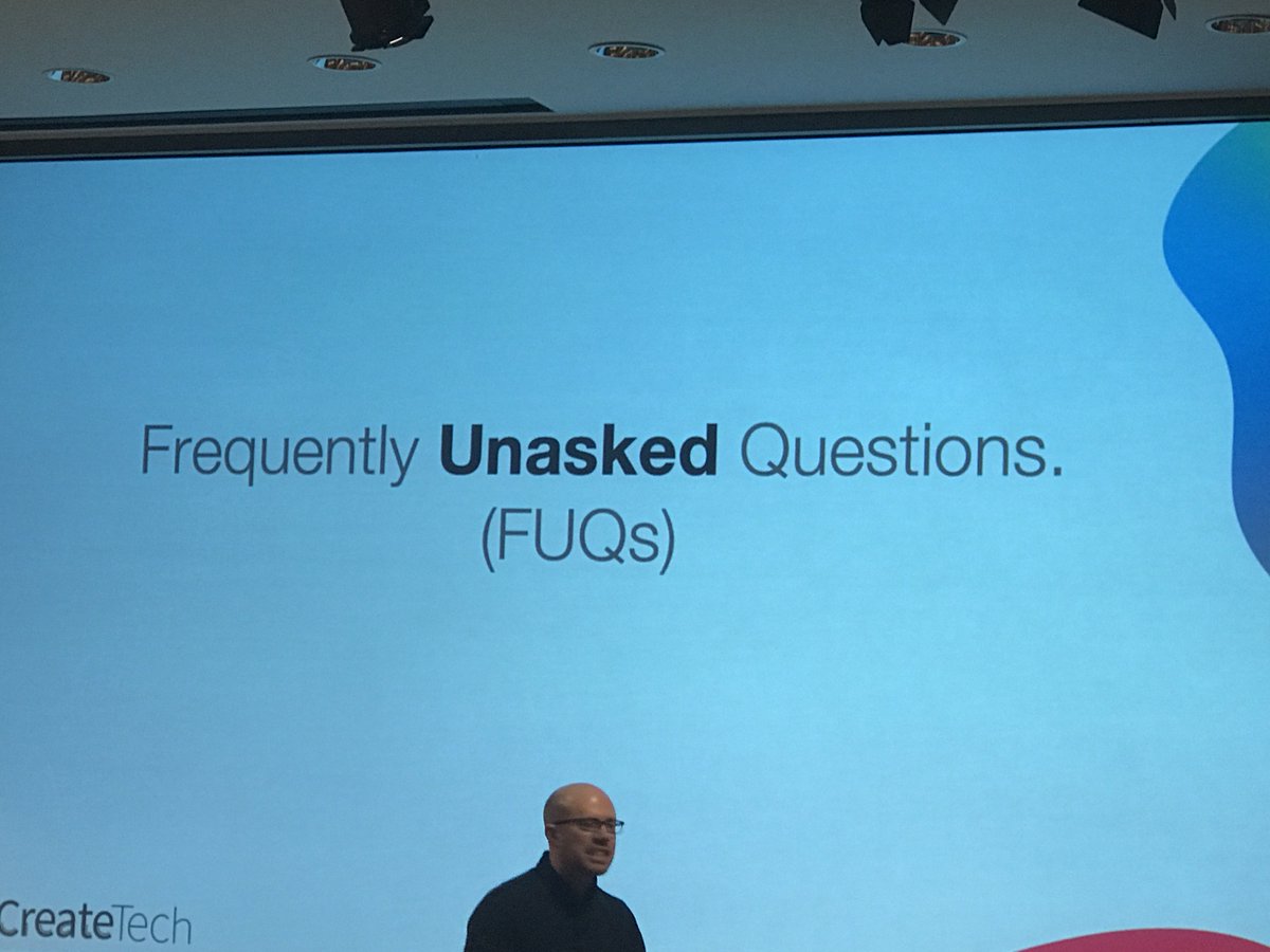 InGauge's tweet photo. The time to give a FUQ is now! #4AsCreateTech https://t.co/zVszSJ22qa