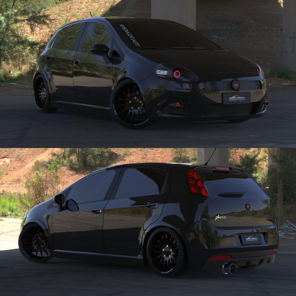 Persotuauto's tweet photo. Nuevo diseño para este Fiat Punto de mi bro @jesusbaptistaa que opinan? Mencionen a los panas que tengan uno. Antes de invertir en tu vehículo primero piensa en un diseño digital 🔥🇻🇪 #fiat #punto #fiatlovers #low https://t.co/qj1fhYNrZ5