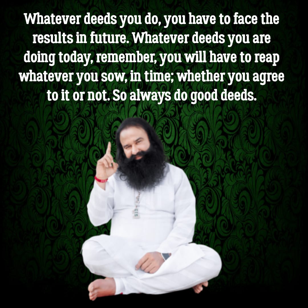 ksushma140's tweet photo. #KeyToInnerPeaceByStRamRahim recite God's words through meditation helps in increasing will power, boosting self confidence. No one can get inner peace in whole world at any cost only meditation is the way to get it. @derasachasauda https://t.co/YH4CjZDJDt