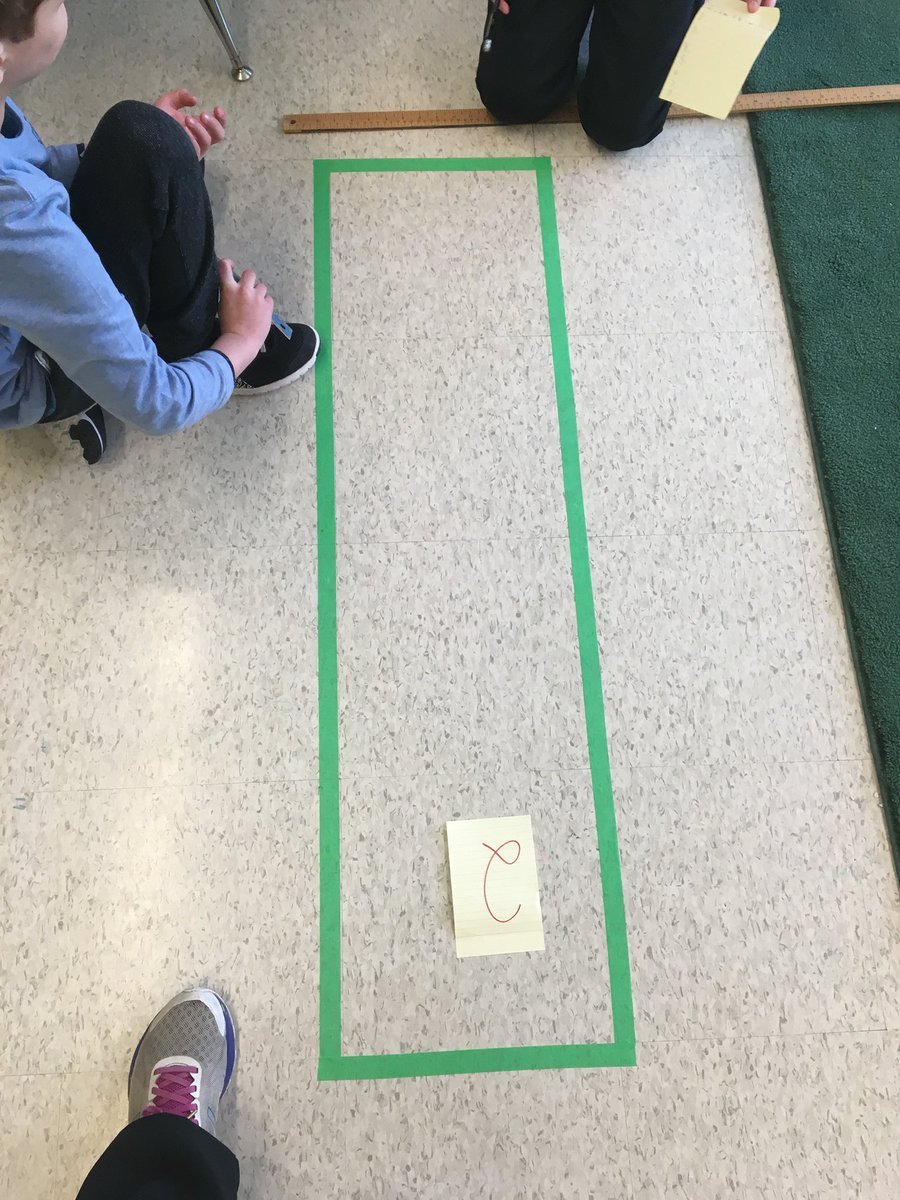 Mpchiarello's tweet photo. Exploring perimeter and comparing shapes to figure out who has the biggest perimeter. #ADSBmath #adsbnextgen https://t.co/EluVTmVhMr