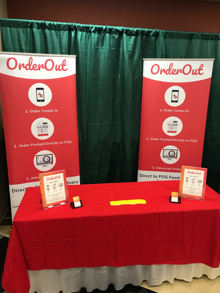orderoutapp's tweet photo. We’re all ready for the 2019 @Sysco Food Show! #restaurants #foodtech https://t.co/lIojxMt2iL