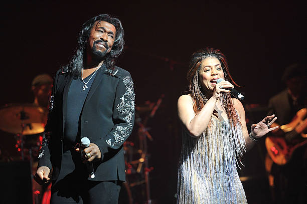 Ashford & Simpson on stage