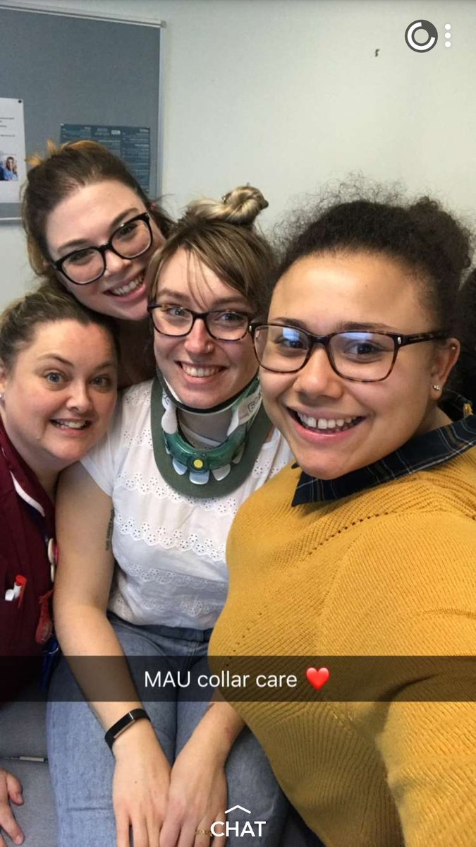 hannahbananaroo's tweet photo. #blocktraining day , learning about collar care! @DerrifordNurses @UHP_NHS #mau #teamtavy #wenurses #educate #empower https://t.co/VVQsvuCEoE
