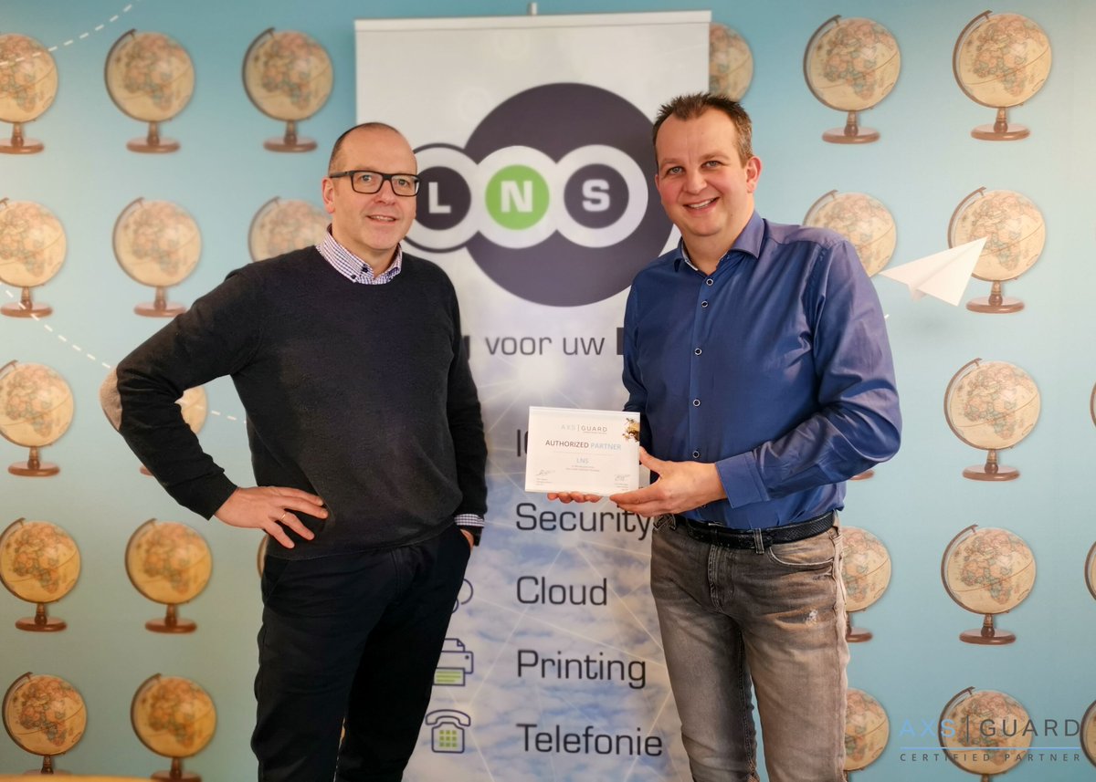 Al meer dan 10 jaar trouwe partner van AXS GUARD en nu ook Authorized Partner! 🎖

Als Authorized Partner implementeren we met grote zorg de Axsguard oplossingen bij onze klanten! 💪

#safetyfirst #LNS #axsguard #saferinternetday #trots