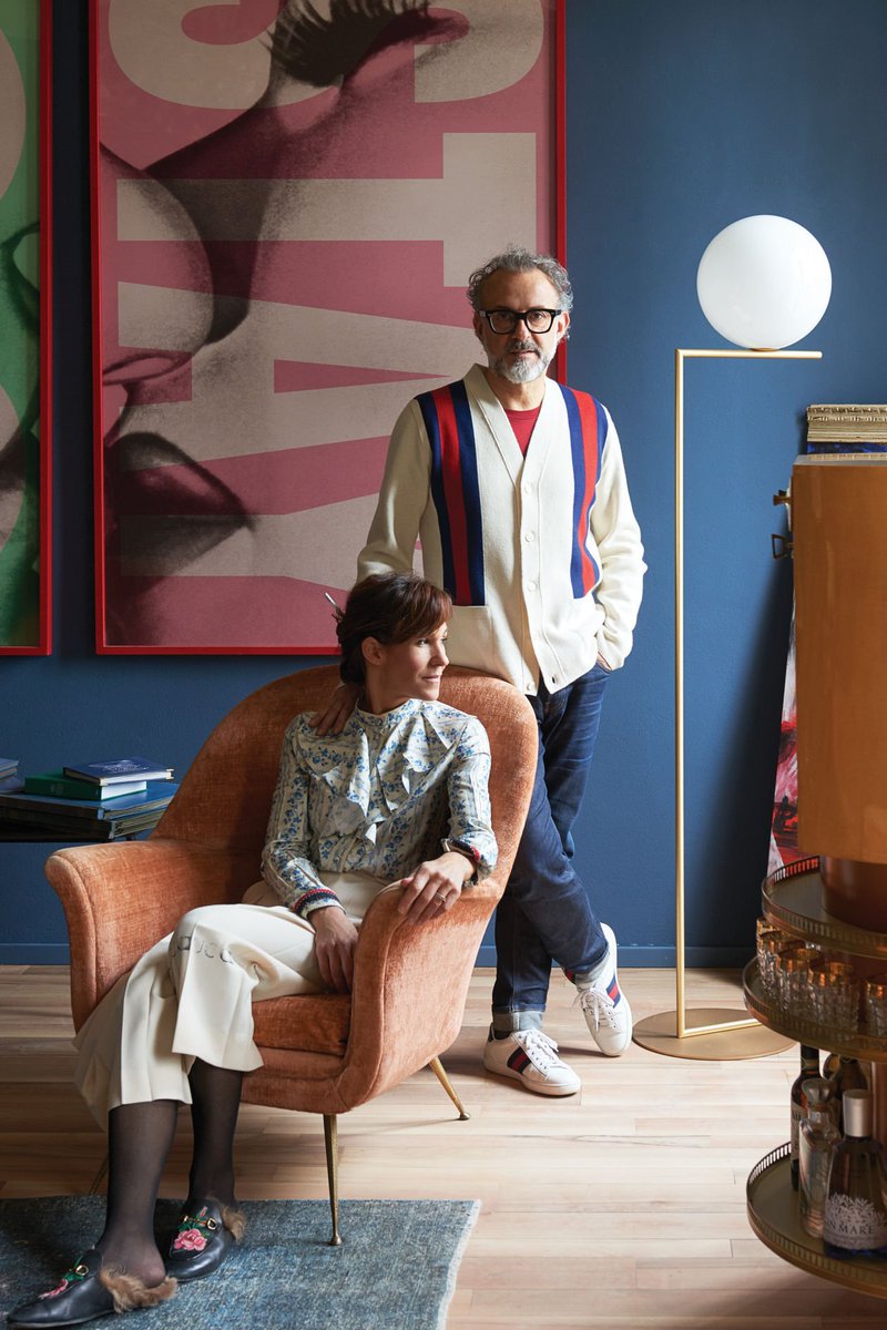 Chef <a href="/massimobottura/">massimobottura</a>  and Lara Gilmore, his wife and collaborator, have created an elegant extension of their personal passions: on.wsj.com/2DavRHV