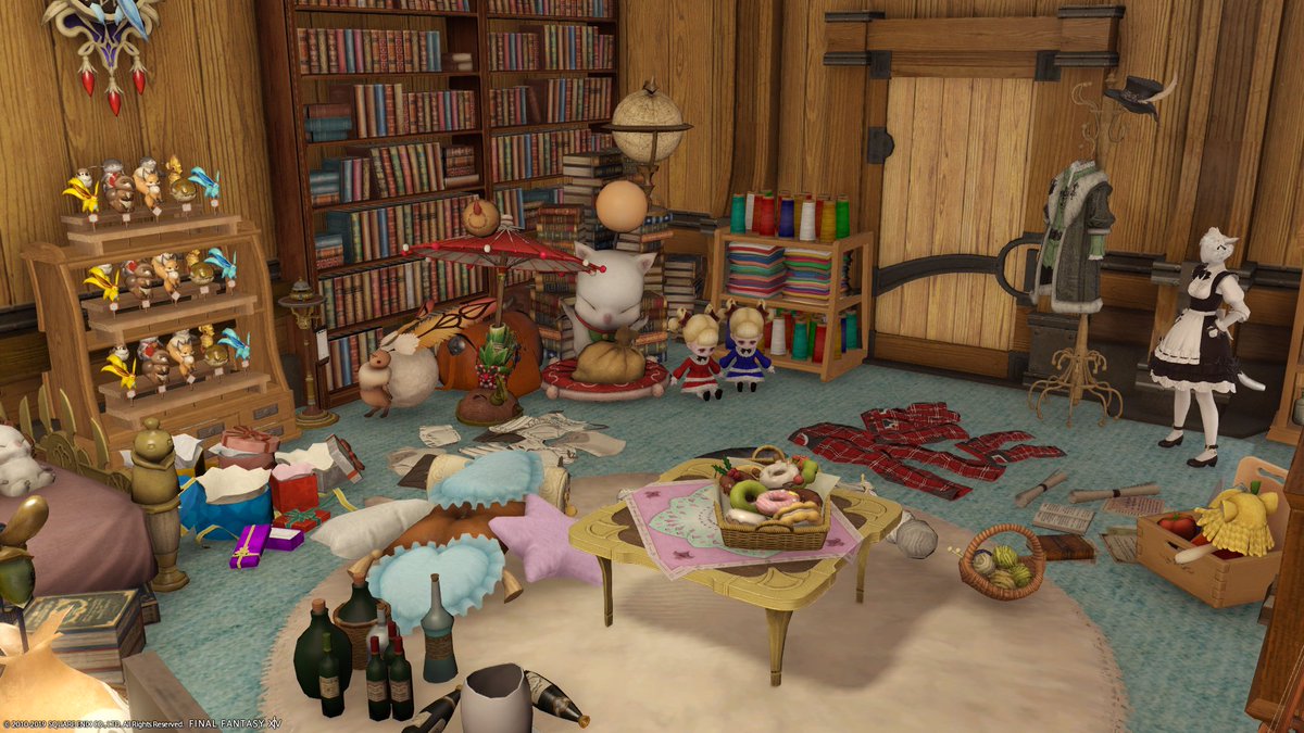 カリー 汚部屋が完成しました ゝ Ff14 Ff14ハウジング