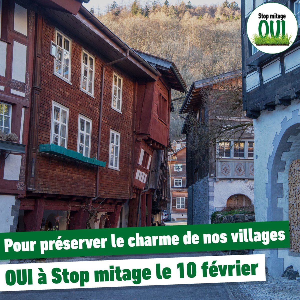 ✅🗳 Pourquoi voter OUI à #Stopmitage le #10fev? #polCH #CHVote #StopmitageOUI #mitage
