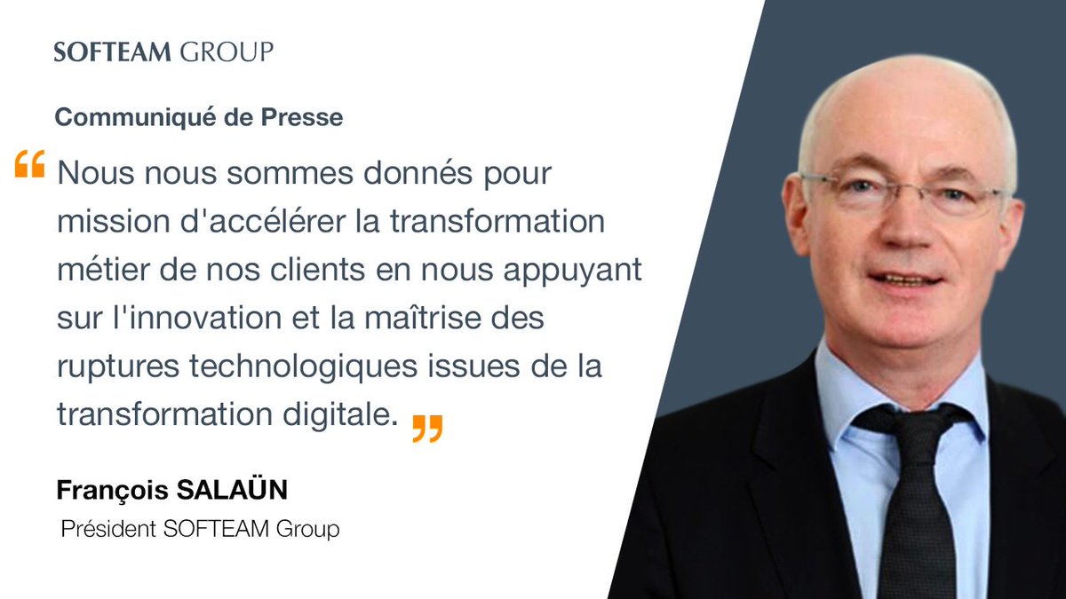 SofteamGroup's tweet photo. [#CP] 24 % de croissance pour SOFTEAM Group en 2018 ! #consulting #finance #digital #data #ia #software #institute https://t.co/xLJaNQjUDW https://t.co/ZFzSzTlLrd
