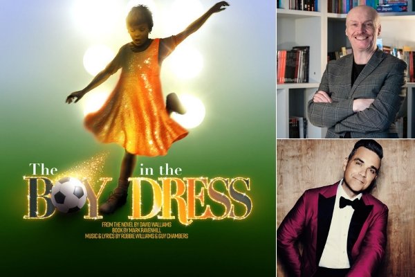 Seen the news? #MarkRavenhill <a href="/robbiewilliams/">Robbie Williams</a> &amp; #GuyChambers pen a new musical adaptation of <a href="/davidwalliams/">David Walliams HQ</a>’ The Boy in the Dress. <a href="/TheRSC/">The RSC</a> AD #GregoryDoran directs at Stratford's Royal Shakespeare Theatre 8 Nov-8 Mar. dlvr.it/QyDkJP #RSCBoyInDress