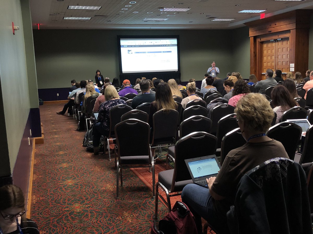 JackiJFriedholm's tweet photo. Hey @robinsonisd...@AggieAmber95 &amp; @MrChoins, @InTechHughes &amp; @wilthomas3 are clearly #AmazingEducators...8 AM session at #TCEA19 that’s now offering standing room only!!! #MathEd #MathinaBlender #studentchoice #videocuration #smallgroup @Schoology #WacoTown #Region12 https://t.co/8slRupZPSy