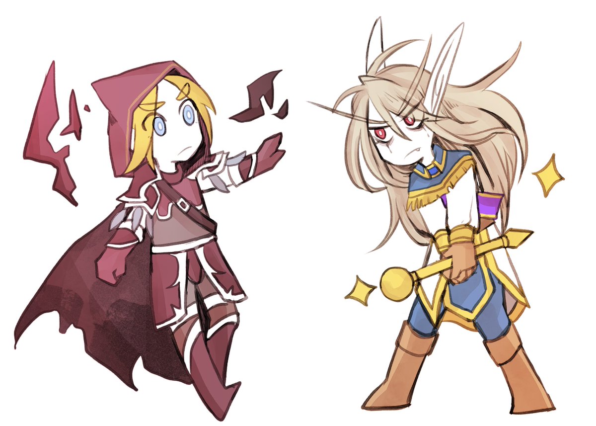 Anduin Wrynn & Sylvanas Windrunnerpic.twitter.com/cSkLTUNfFo. 