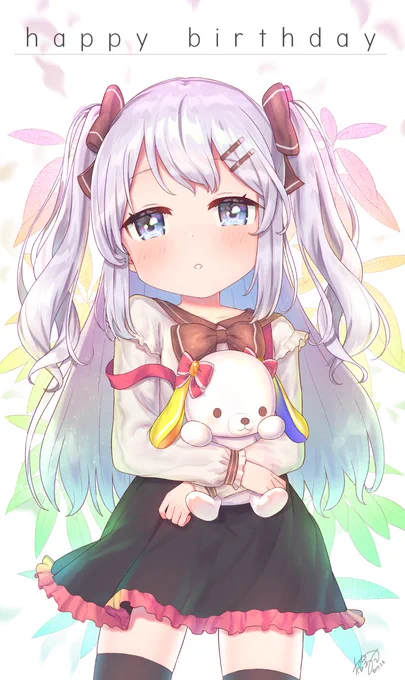 誕生日おめでとう、つむぎちゃん
#楪つむぎ生誕祭2019 
 #つむつむ発表会 