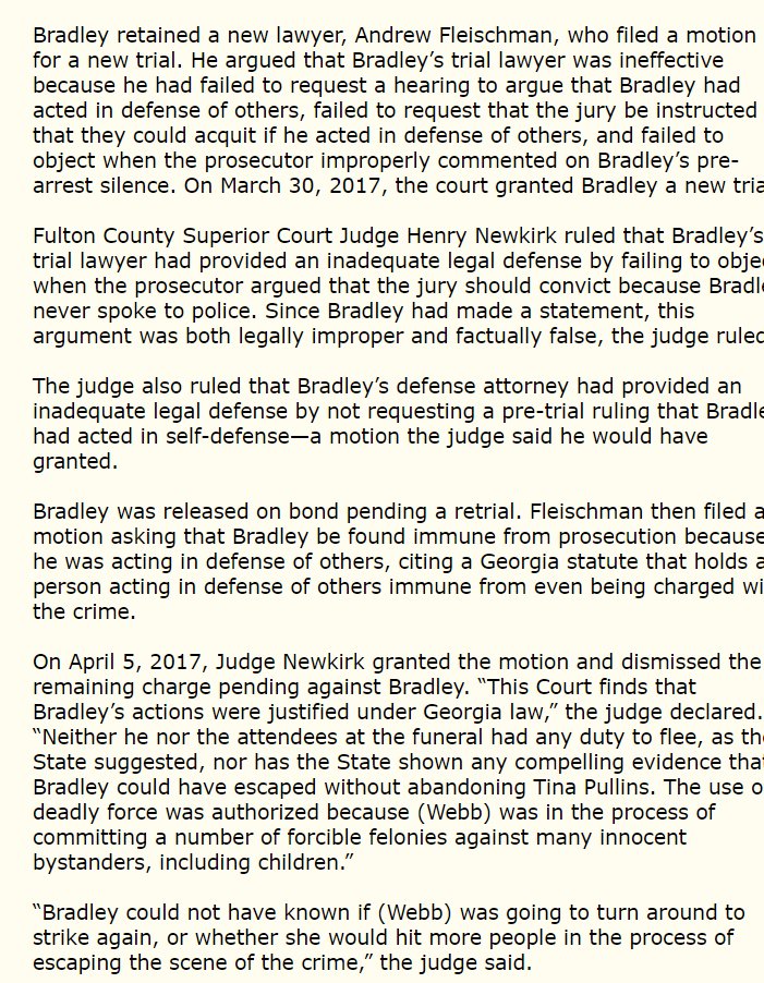Kelvin Bradley, was convicted of aggravated assault after he shot and killed a woman who had just mowed through a crowd with her car. He now stands exonerated. He spent 5 years in prison.

I want to get him some compensation. That requires a new law. Help me help him.
