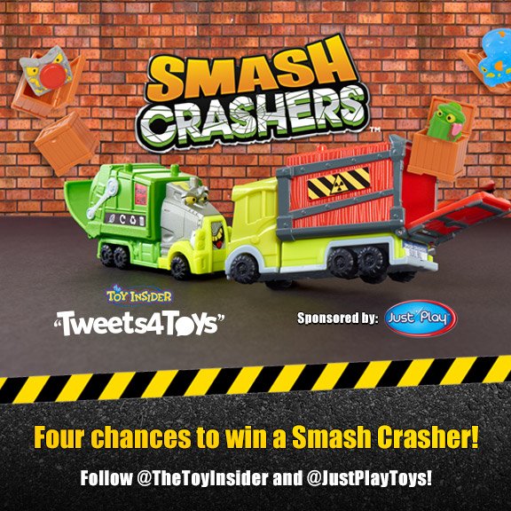 The Toy Insider on X: How many Smash Crashers vehicles are there to  collect in total? Answer to enter to win a Smash Crashers prize from  @JustPlayToys! #SmashCrashers #tweets4toys #giveaway   /