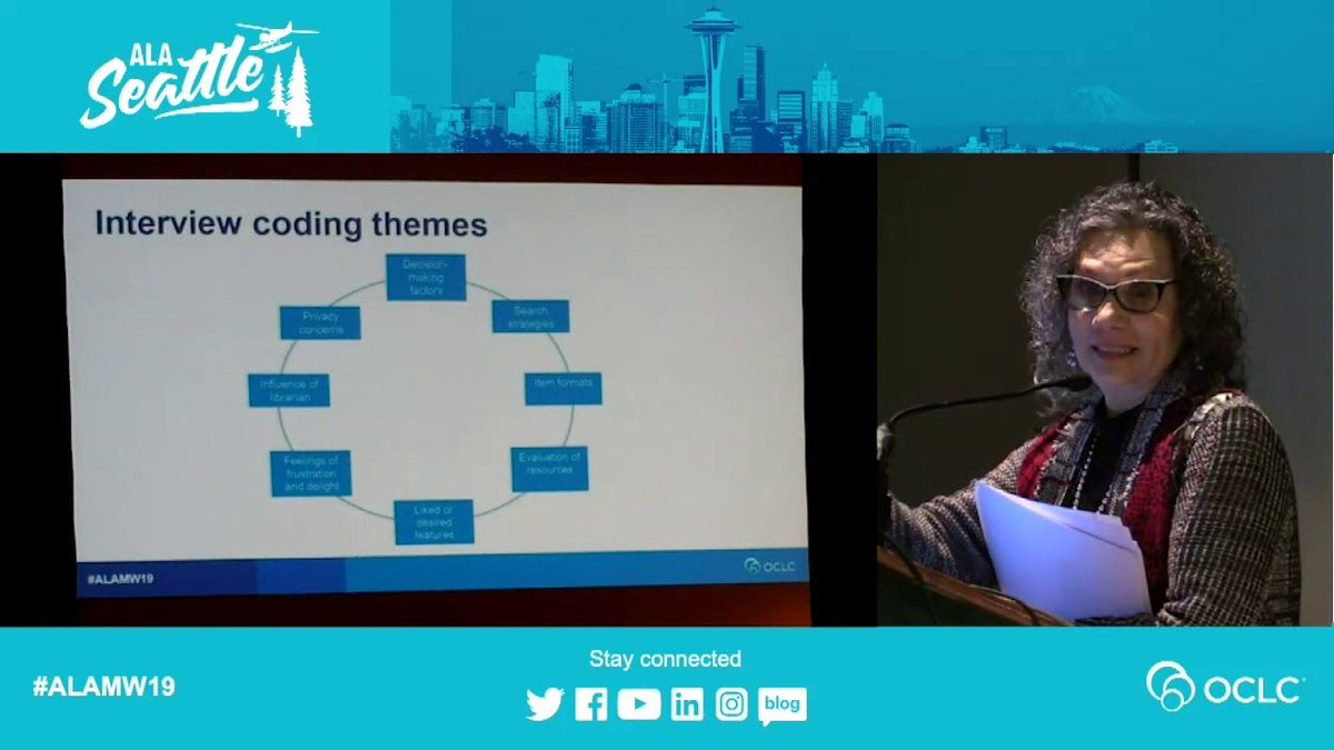 The wait is over! The OCLC Research Update from ALA Midwinter is now available on YouTube. See such stars as <a href="/LynnConnaway/">Lynn S. Connaway</a> <a href="/KarenS_Y/">Karen SmithYoshimura</a> and Betha Gutsche from our <a href="/WebJunction/">WebJunction</a> team buff.ly/2MPYu1p #alamw2019