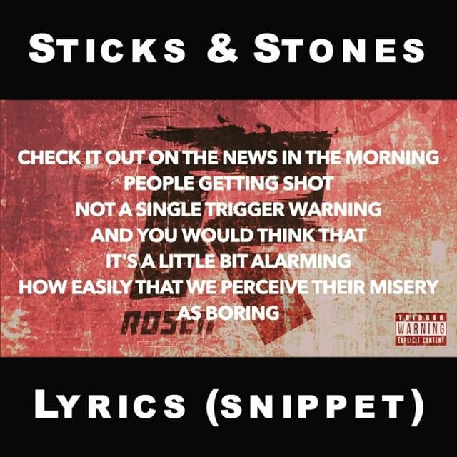 A little snippet of the lyric video from Sticks &amp; Stones… let us know what you think!
.
.
.
.
.
#musicvideo #musicvideos #hiphopvideo #lyricvideos #lyricvideo #lyrics_meet_lens #videolyric #lyrics #songlyrics #lyric #lyricsquote #lyricist #lyricsofth… bit.ly/2RGDXgv