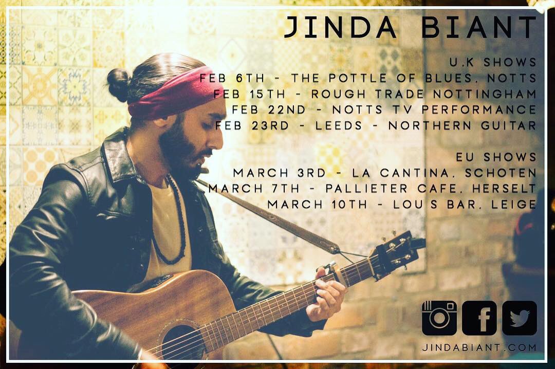 Live music special this Wednesday with Jinda Biant! #micropub #realale #livemusic #Beeston #Nottingham #blues