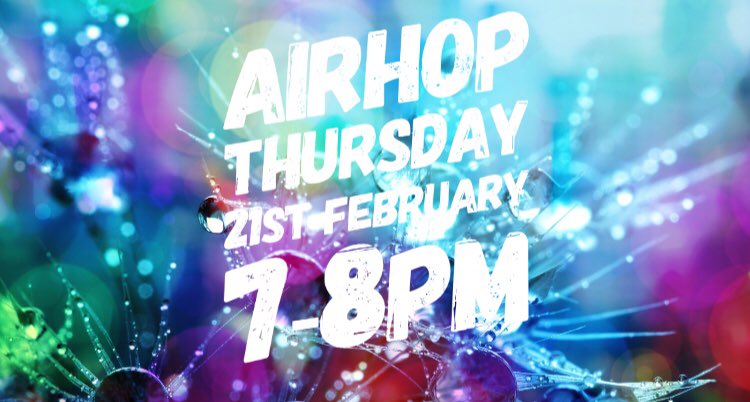 Is semester 2 already getting you down?
Why not join us at AirHop on Thursday 21st February from 7-8pm to let off some steam?
We’ve reserved 30 spaces so head to the union website and book a spot before they’re gone! Places are £9 each and include a lovely pair of AirHop socks 😊