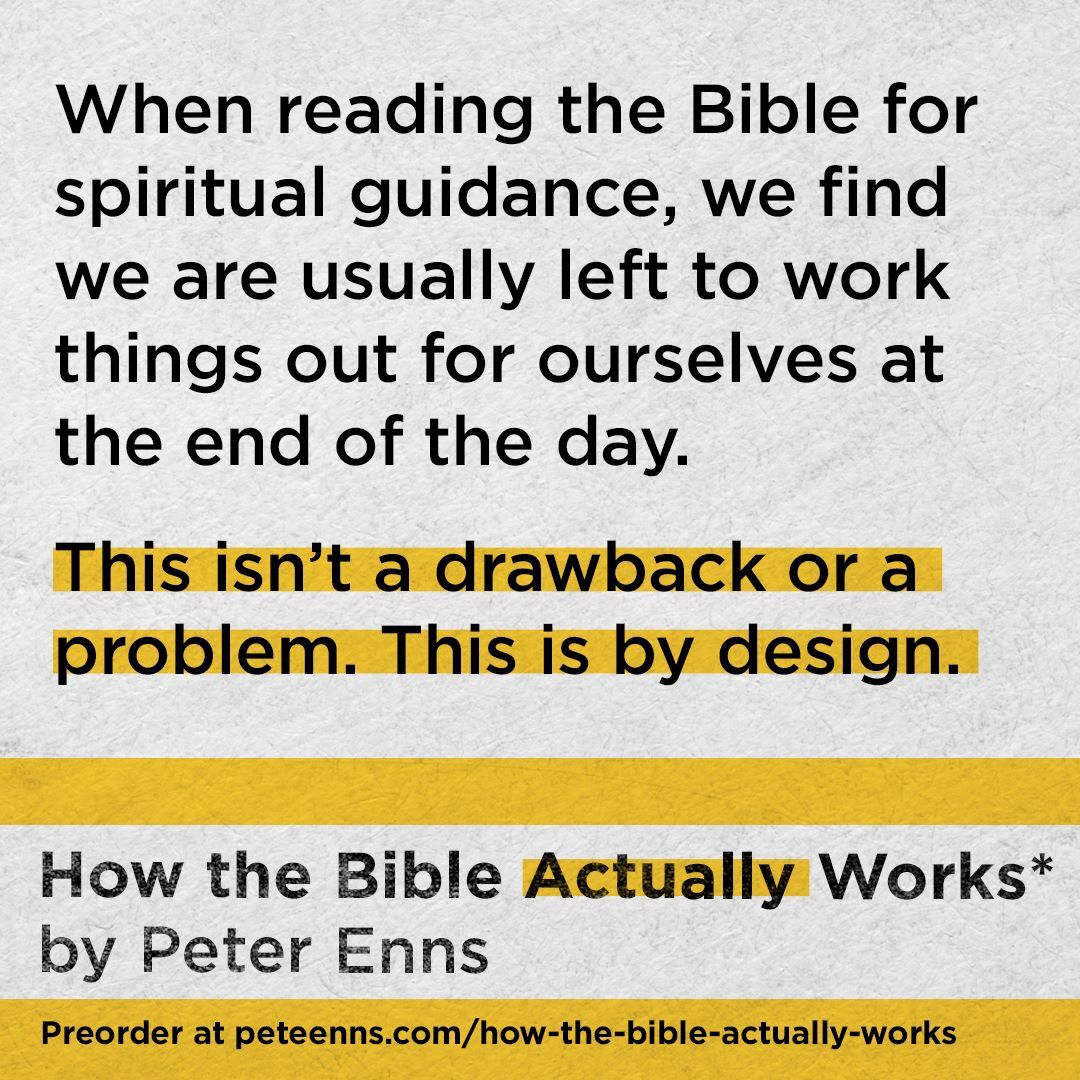 slowingslowly's tweet photo. Why was Cain’s offering unworthy? Why is there a talking snake in the garden? So much of the Bible is ambiguous, it forces you to ponder what it could all mean. And that’s just the point. #harperonepartner #howthebibleactuallyworks https://t.co/DfsEYQ8ddr