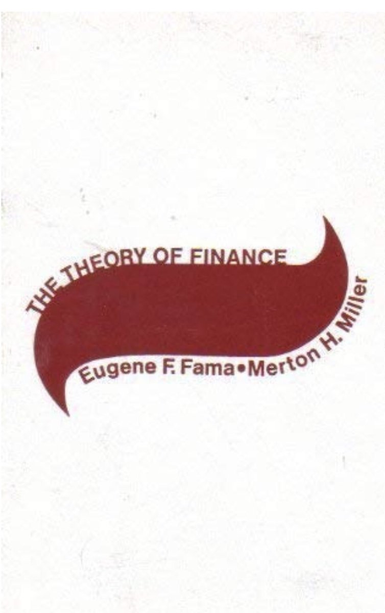 Eugene Fama é o pai da Efficient Market Hypothesis e meu heroi. Goste ou não é outra pedra fundamental das finanças. Oldie but goodie, Foundations and Theory são clássicos eternos. Fama Portfolio é coletânea de papers que definiram a agenda de pesquisa acadêmica na área.