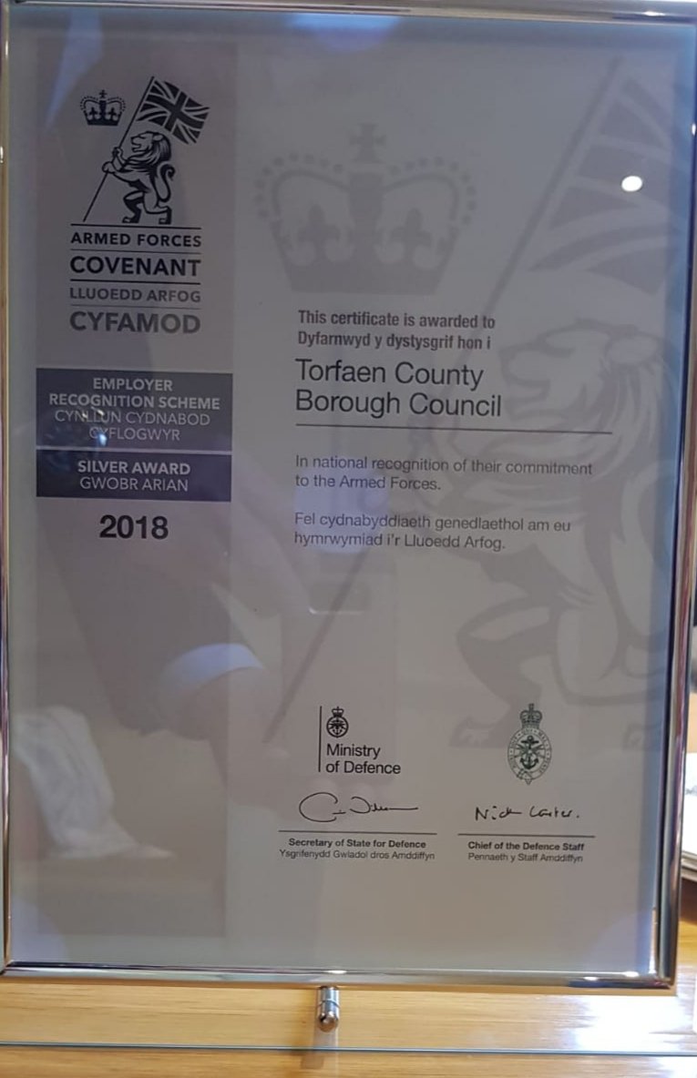 Lovely to have tea and cake as a thank you for what volunteers do for armed forces serving or otherwise...well Done on the silver award