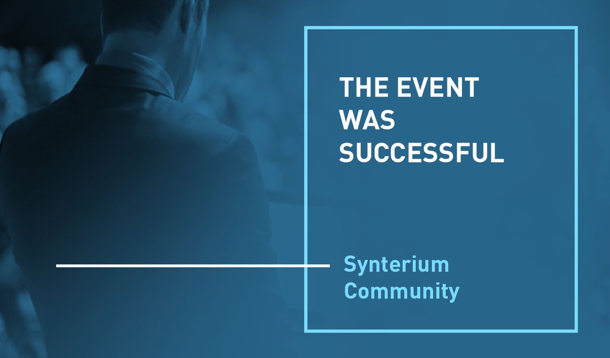 synterium's tweet image. synterium.com/news/first-tes…
First Test Sales