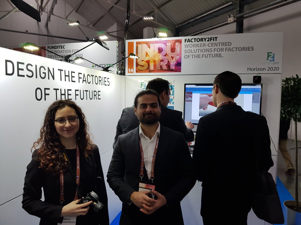 Check @Factory2Fit_EU at #EUIndustryDay exibision area or join 
the discussion about Data in Materials and Manufacturing #Cinema tomorrow at noon!