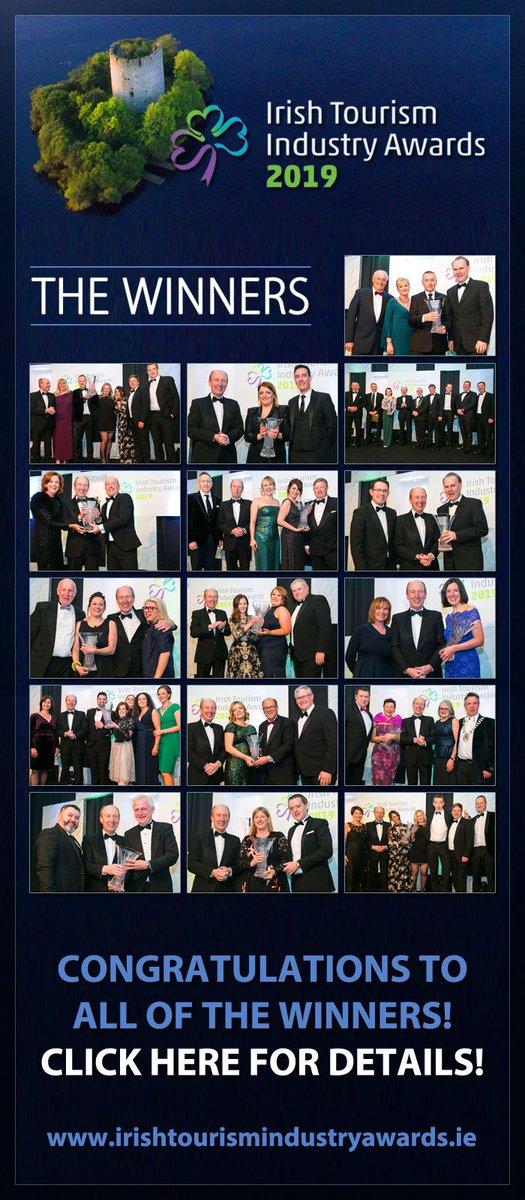 ITIAs 2019 - Congratulations to all of the Winners! irishtourismindustryawards.ie/2019-winners/