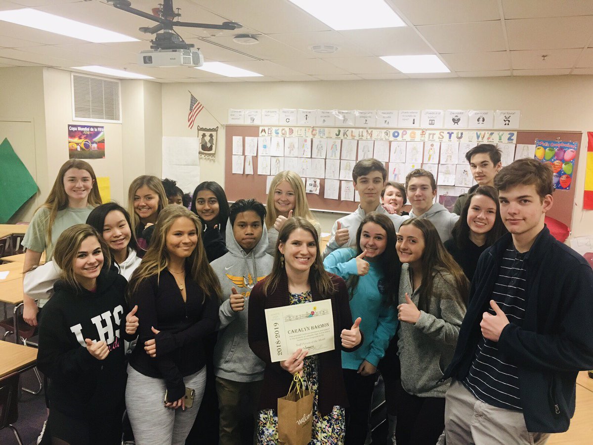 Please join <a href="/LHSrenaissance/">LHS Renaissance</a> in congratulating Carolyn Harmon as LHS Staff Person of the Month for January. #alittlelate #shesawesome