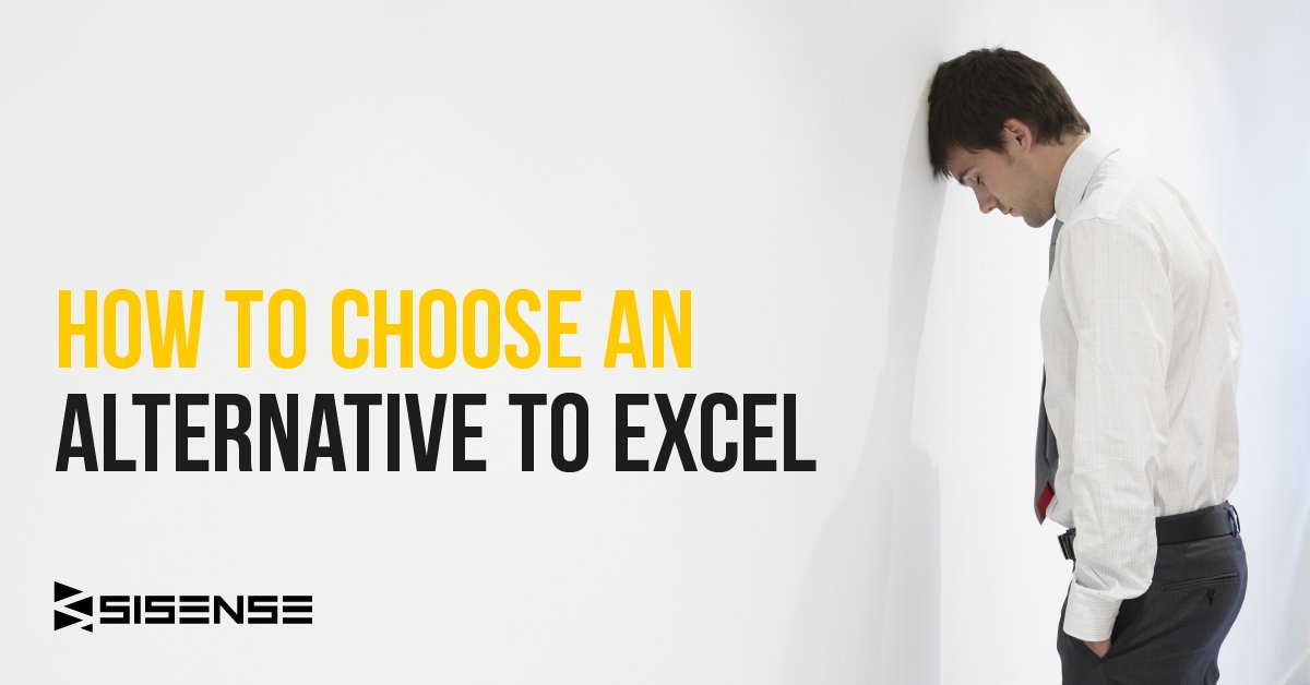 Sisense's tweet image. Has your business outgrown #excel? Here&apos;s how to go about choosing an alternative: sisen.se/2DU2J9v
#CheatSheet  #ExcelAlternative #bigdata  #dataanalytics