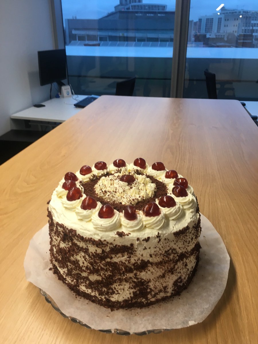 Inviqa's tweet photo. You wanna piece of me? Check out this amazing Black Forest gateau made by @Inviqa's Luise Simonds to celebrate her dual citizenship! Congrats on both accounts, Luise. You bake us proud! 🇩🇪🇬🇧🍰 https://t.co/b6YZrbFWFh