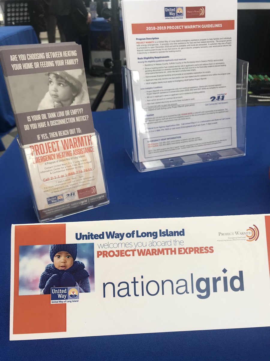 Alanna1206's tweet photo. 🧣❄️ Keeping Long Islanders Warm @UnitedWayLI with the National Grid Foundation and @nationalgridus #ProjectWarmth #GridCares https://t.co/WQqn8yGKrJ