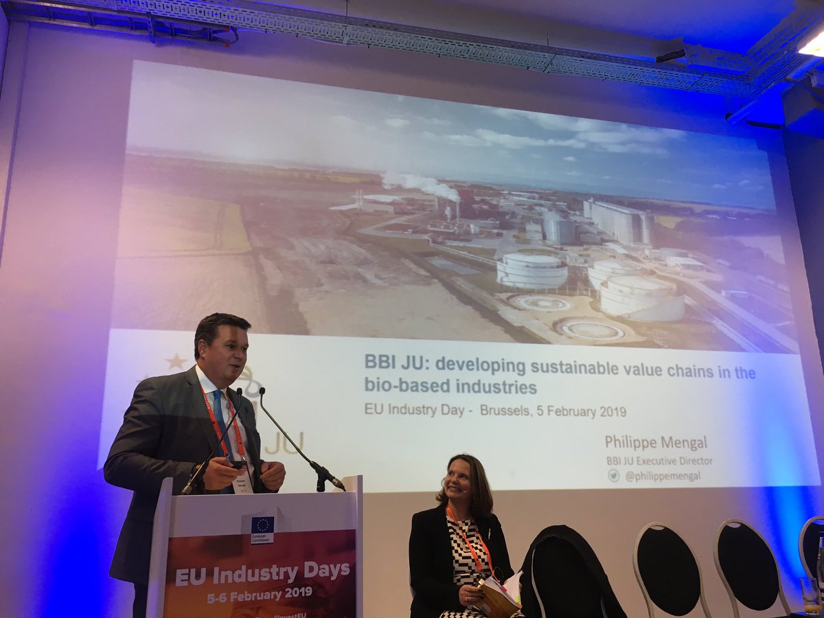 To develop sustainable value chains in the bio-based industries we need to de-risk investments and reach critical mass, argues @philippemengal of the Bio-based Industries Joint Undertaking @BBI2020. @EUBioeconomy #bioeconomy #EUIndustryDay