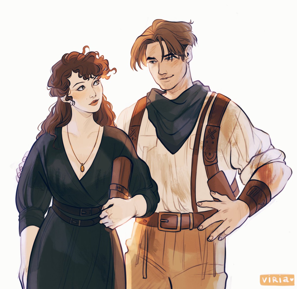 viria13's tweet photo. Cries look, I got commissioned to draw Rick and Evy from Mummy😭😭😭I loved this movie so much when i was a kid! Thank you @kayleysingasong for commissioning it❤️
#mummy #rickoconnell #evelyncarnahan https://t.co/T1o81SGCYZ