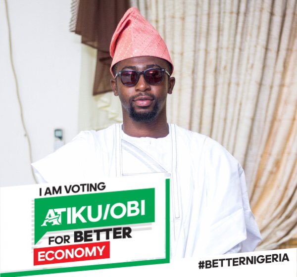 Olisinho_______'s tweet photo. #Atikulated #BeActivelyInvolved #BetterNigeria #Nigeria ๐ณ๐ฌ#NigeriaDecides #AtikuObi #LetsGetNigeriaWorkingAgain ๐ช๐พ https://t.co/Vdl3ujzH1j