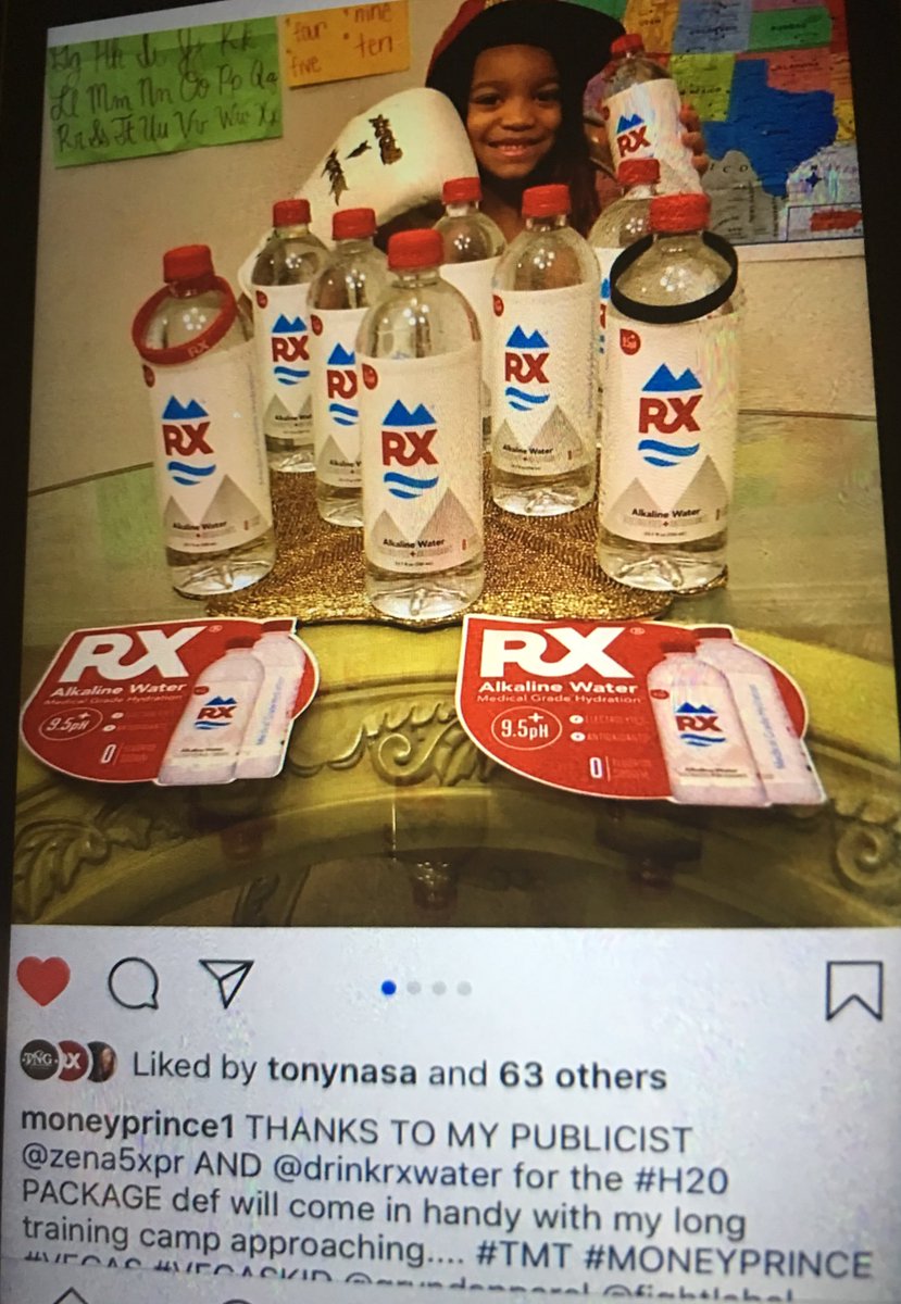 ZENAPRCHAMP's tweet photo. #tuesdayvibes nothing makes me more happy for #goalCrushers to get out there and show them who you are. ! Look if he can do it you can too you need to be #Hungry thanks to all @DrinkRxWater is doing for #sports #athletes and #health #hydtrate today ,,,, https://t.co/oy49MudM8Z https://t.co/mvHFNVaSmz