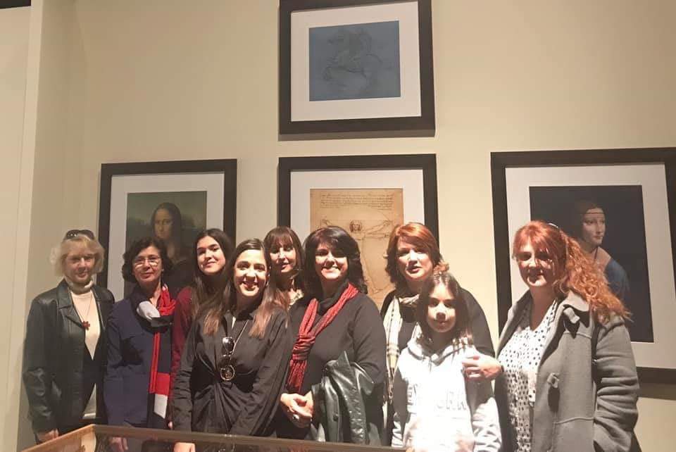 InnerWheelGr's tweet image. Την Κυριακή 4/2/19 ο όμιλος Inner Wheel Ηλιούπολης  και οι φιλοι του έζησαν μια μοναδική εμπειρία! 
Τρείς εκθέσεις που ενώνονται στην πιο ολοκληρωμένη έκθεση για τον Λεονάρντο Ντα Βίντσι που έγινε ποτέ στον κόσμο!! 
Leonardo Da Vinci -500 Years of Genius