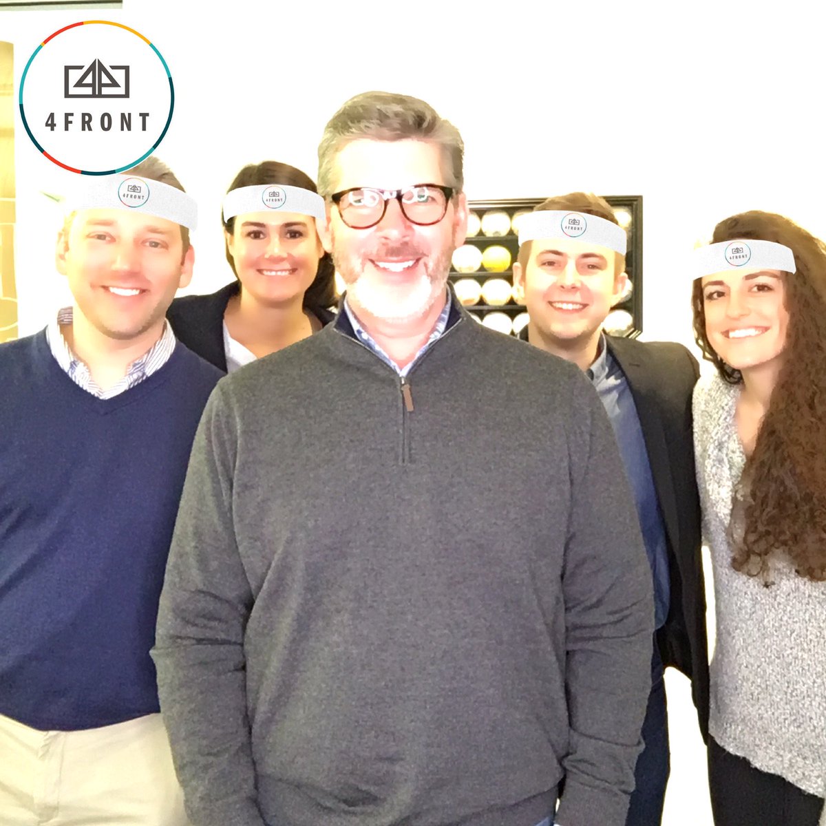 Fun afternoon with our Partner <a href="/pdperkins/">Patrick Perkins</a> from <a href="/TeamHendrick/">Hendrick Motorsports</a> in the #Team4FRONT Chicago office. Thanks for spending the day with us! 🏎