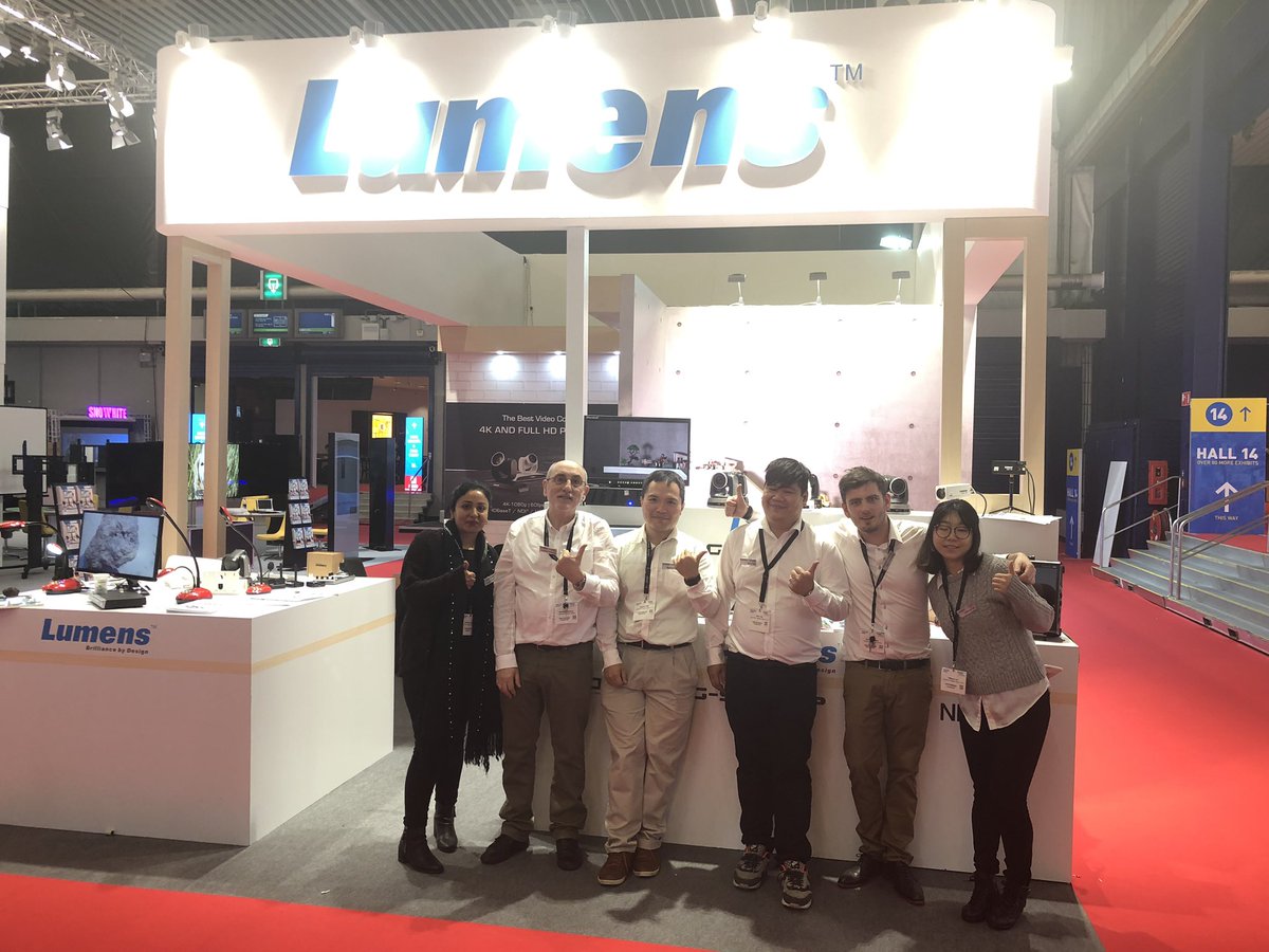 Thanks for all visitors on the first day of #ISE2019 up to 3 more exciting days at booth 2 b95