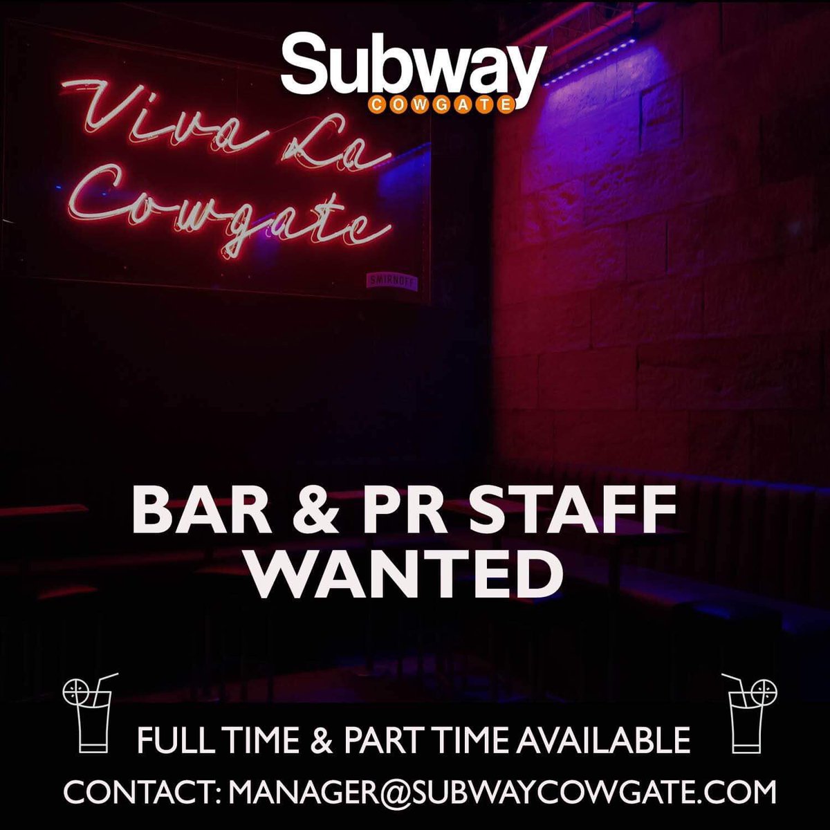 Subway Cowgate tweet media