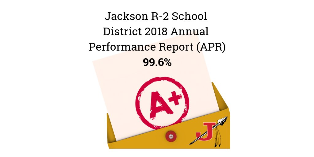 We recently received our 2018 Annual Performance Report from the Department of Elementary and Secondary Education. We are pleased to report that we continue to show yearly progress, and this year we are excited to inform you that we achieved a score of 99.6%! #JR2Proud