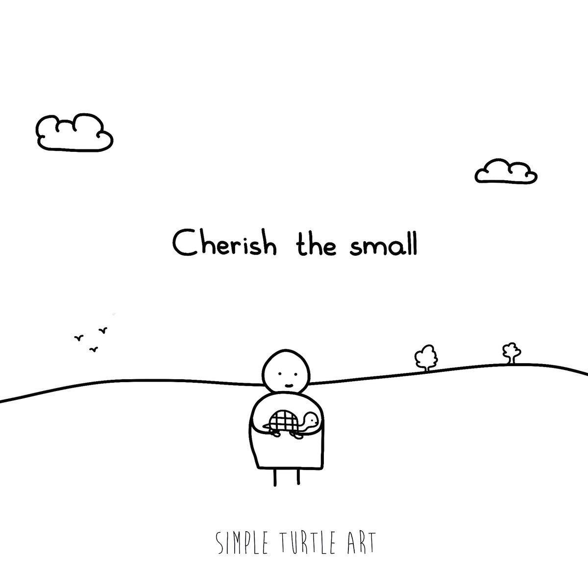 simpleturtleart's tweet photo. So small, so soft, so fragile. 
Give love, attention and care.
Let it enrich your life by seeing things in perspective. It let's you value life, all life. 
Inspired by our lovely little fluffy cat😊🐱 https://t.co/R9IRsMKBSV