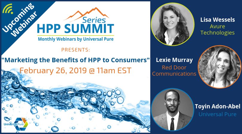 Universal_Pure's tweet photo. Send in your questions for our expert marketing panel. Register here: https://t.co/aL87iqRZQX
#HPPSummitSeries #HPPSummit #HPP #HighPressureProcessing #foodsafety #foodandbeverage #foodindustry #foodtechnology #cleanlabel #consumerdemand #marketing #foodmarketing https://t.co/A9EvCZUt1M