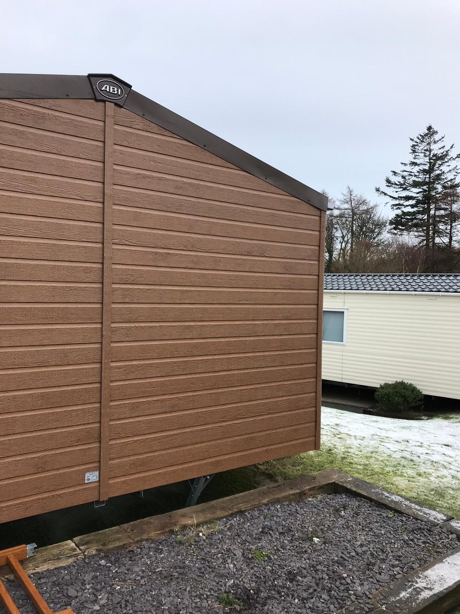 Exterior panel repair <a href="/BryntegHoliday/">BryntegHolidayPark</a> on a <a href="/ABIHolidayHomes/">ABI Holiday Homes</a> #Extiriorpanelrepair #Extiriorpanelrepairspecialist #Staticcaravanrepairs #Staticcaravanrepairsnorthwales